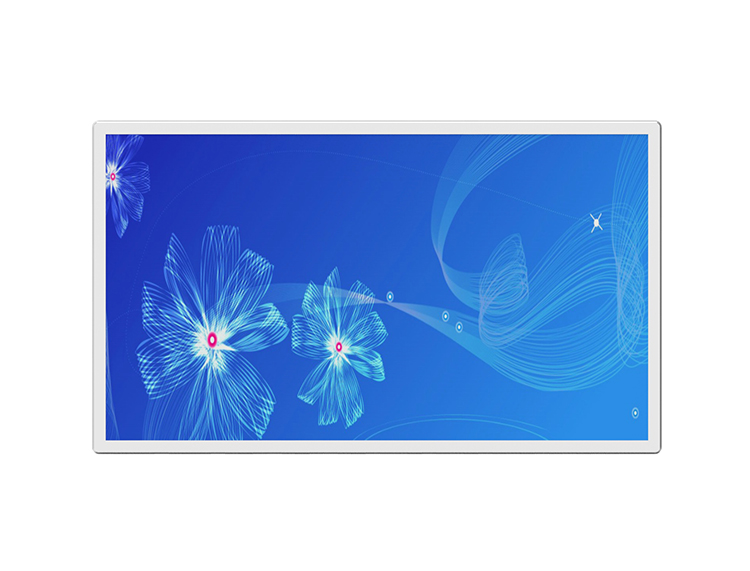 43寸壁掛廣告機-銀色